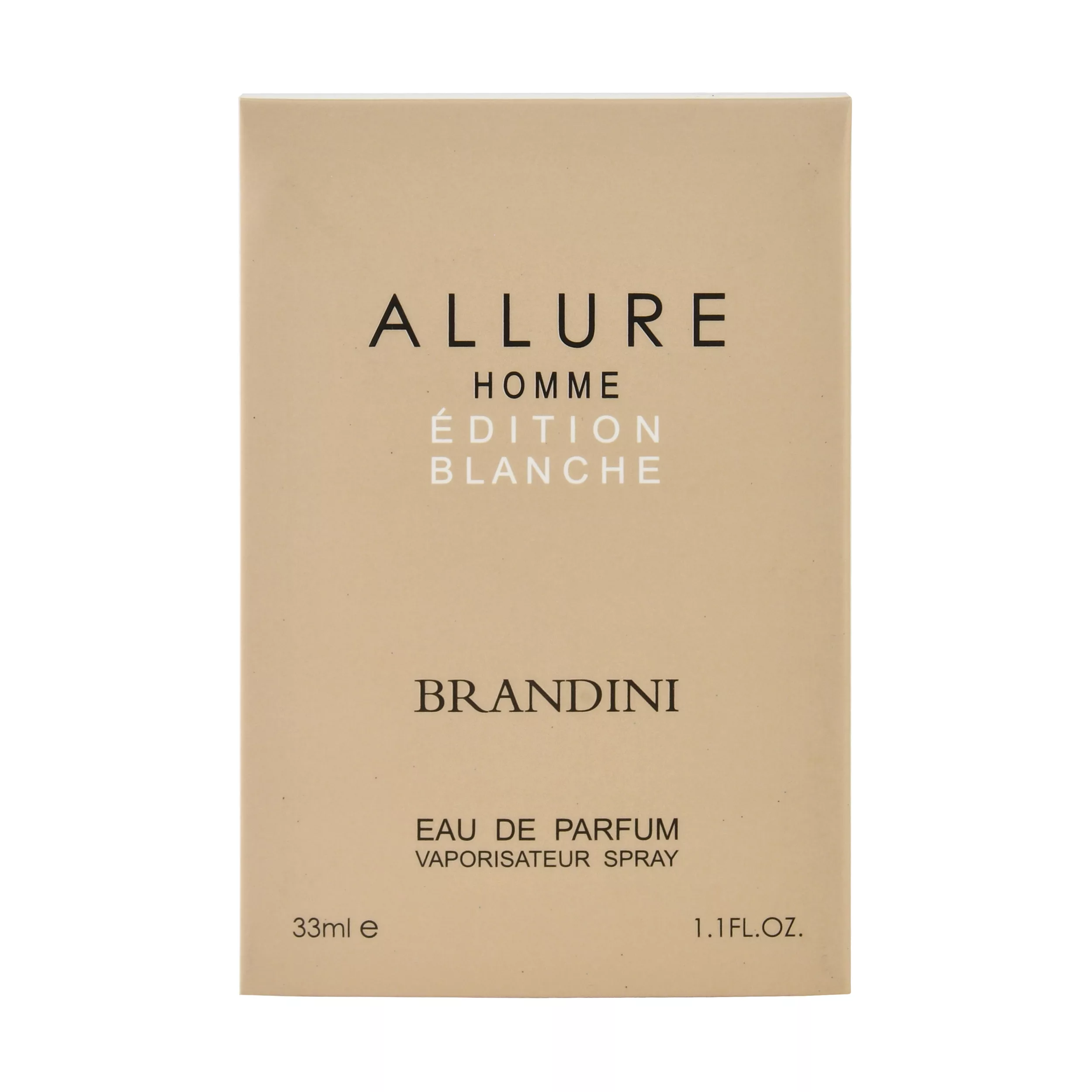 ادو پرفیوم مردانه برندینی مدل Allure Homme Edition Blanche با رایحه معتدل حجم 33 میلی لیتر
