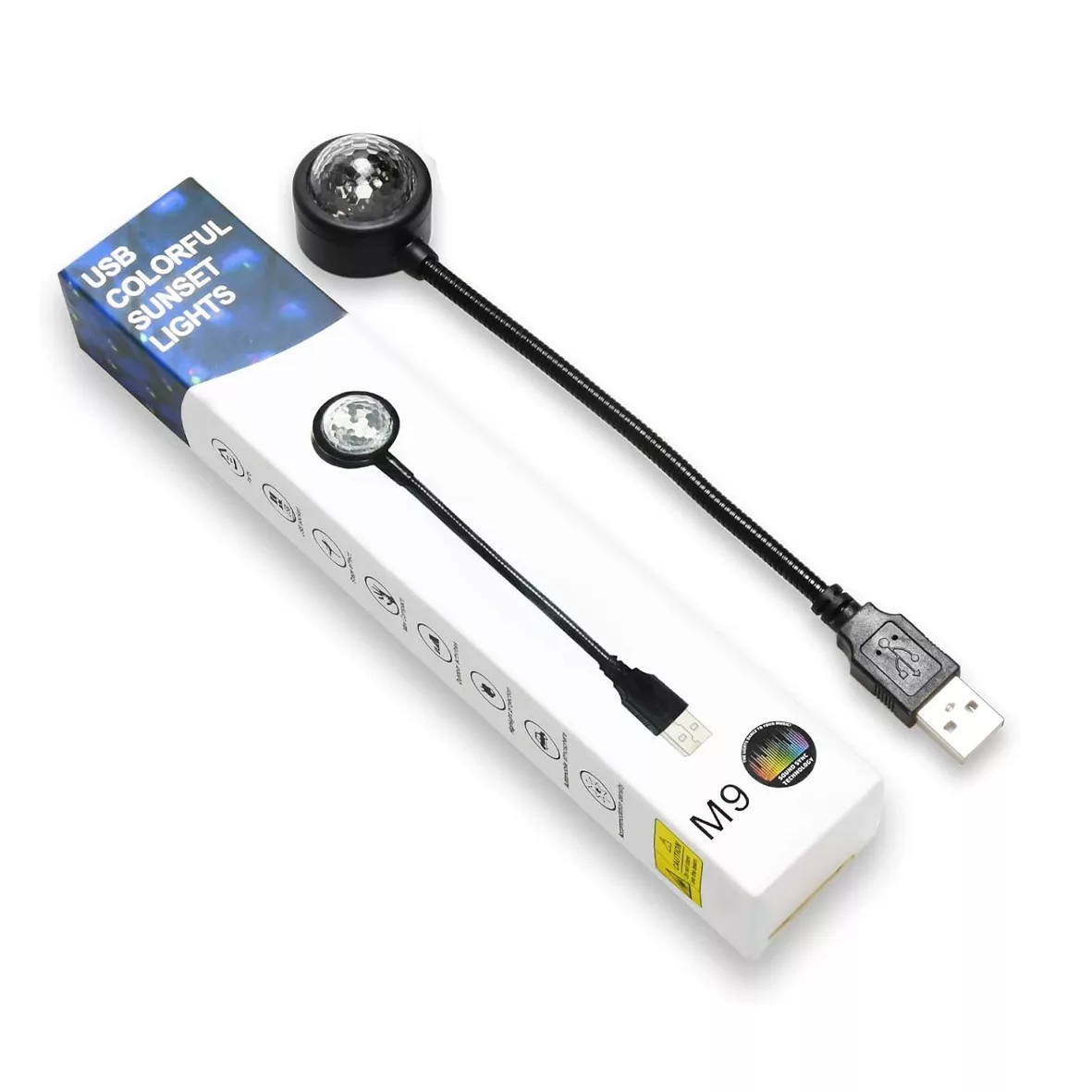 USB لامپ ال ای دی مدل کهکشانی