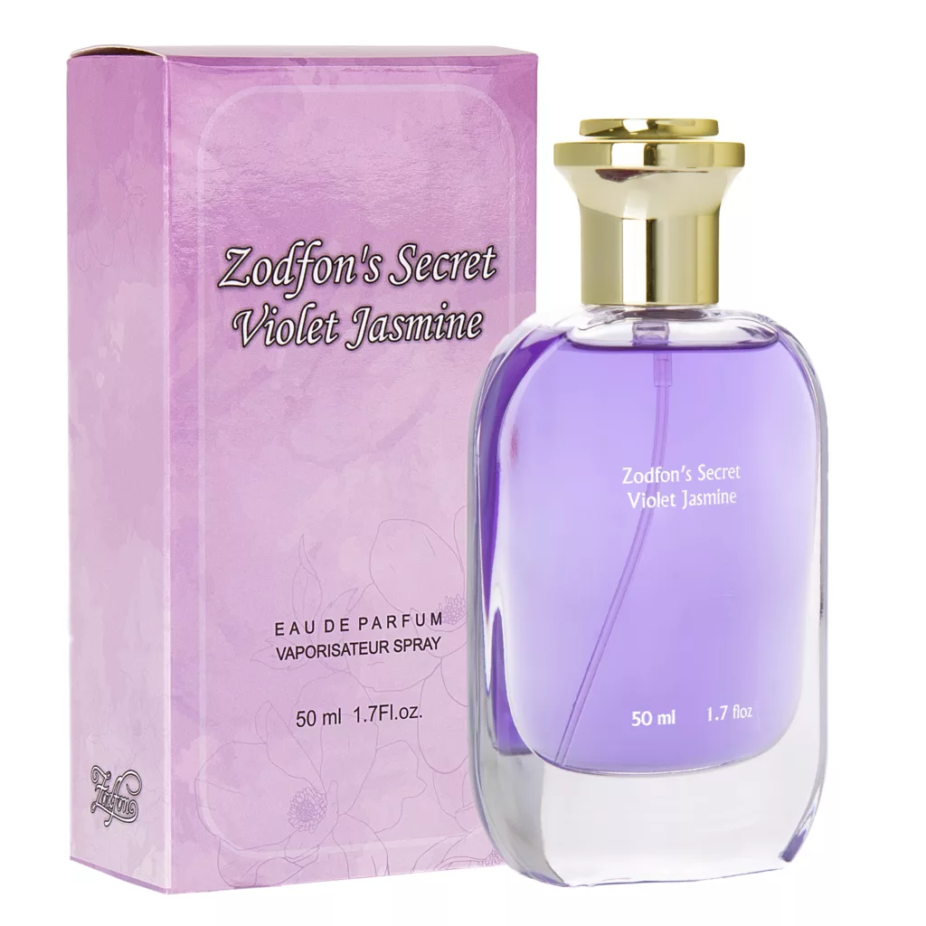 ادو پرفیوم زنانه زدفون مدل Violet Jasmine با رایحه خنک حجم 50 میلی لیتر