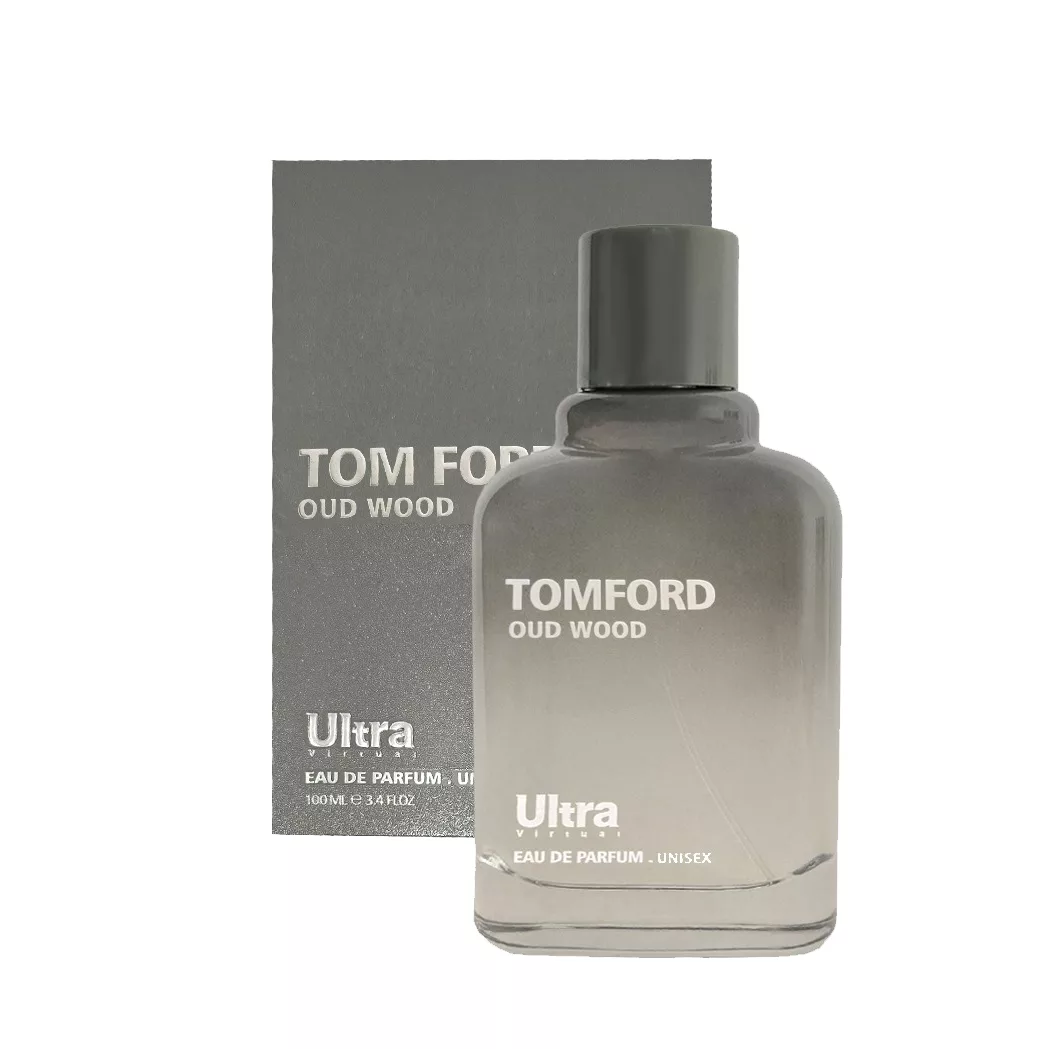 ادو پرفیوم مردانه اولترا ویرچوآل مدل Tomford Oud Wood با رایحه گرم حجم 100 میلی لیتر ادو پرفیوم مردانه اولترا ویرچوآل مدل Tomford Oud Wood با رایحه گرم حجم 100 میلی لیتر