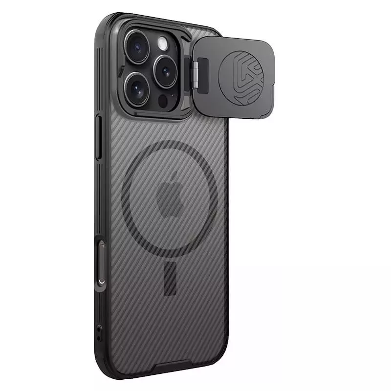 کاور نیلکین مدل Camshield Prop Magnetic Clear مناسب برای گوشی موبایل اپل iPhone 16 Pro