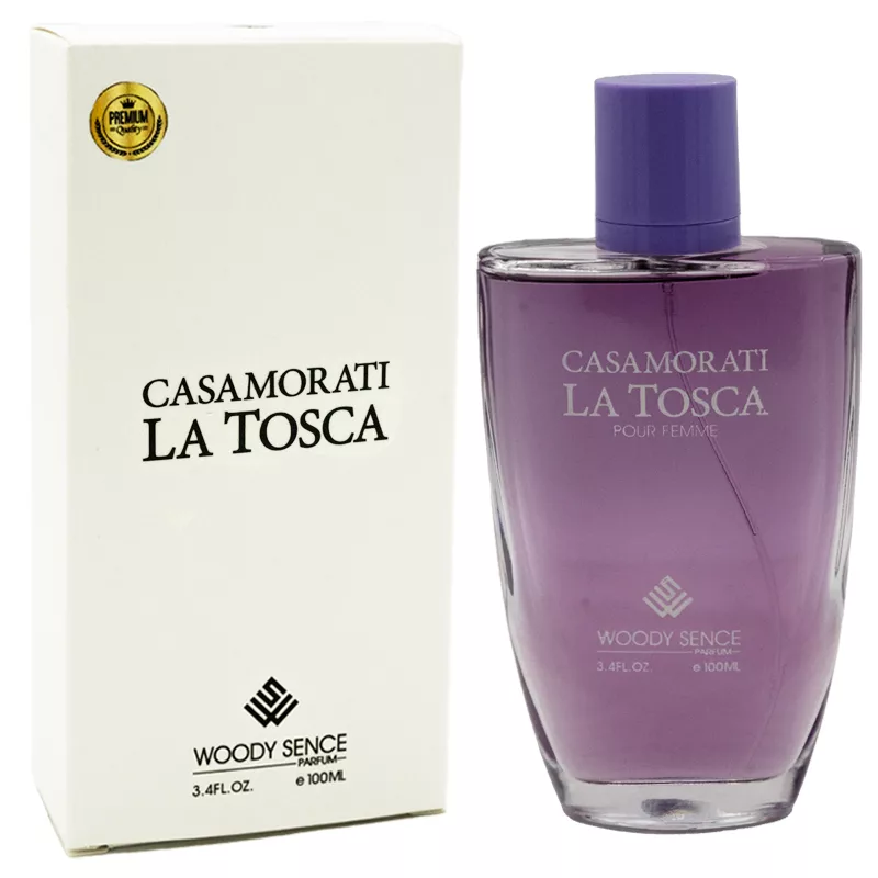ادوپرفیوم زنانه وودی سنس برایت  مدل CASAMORATI LATOSCA با رایحه خنک حجم 100 میلی لیتر