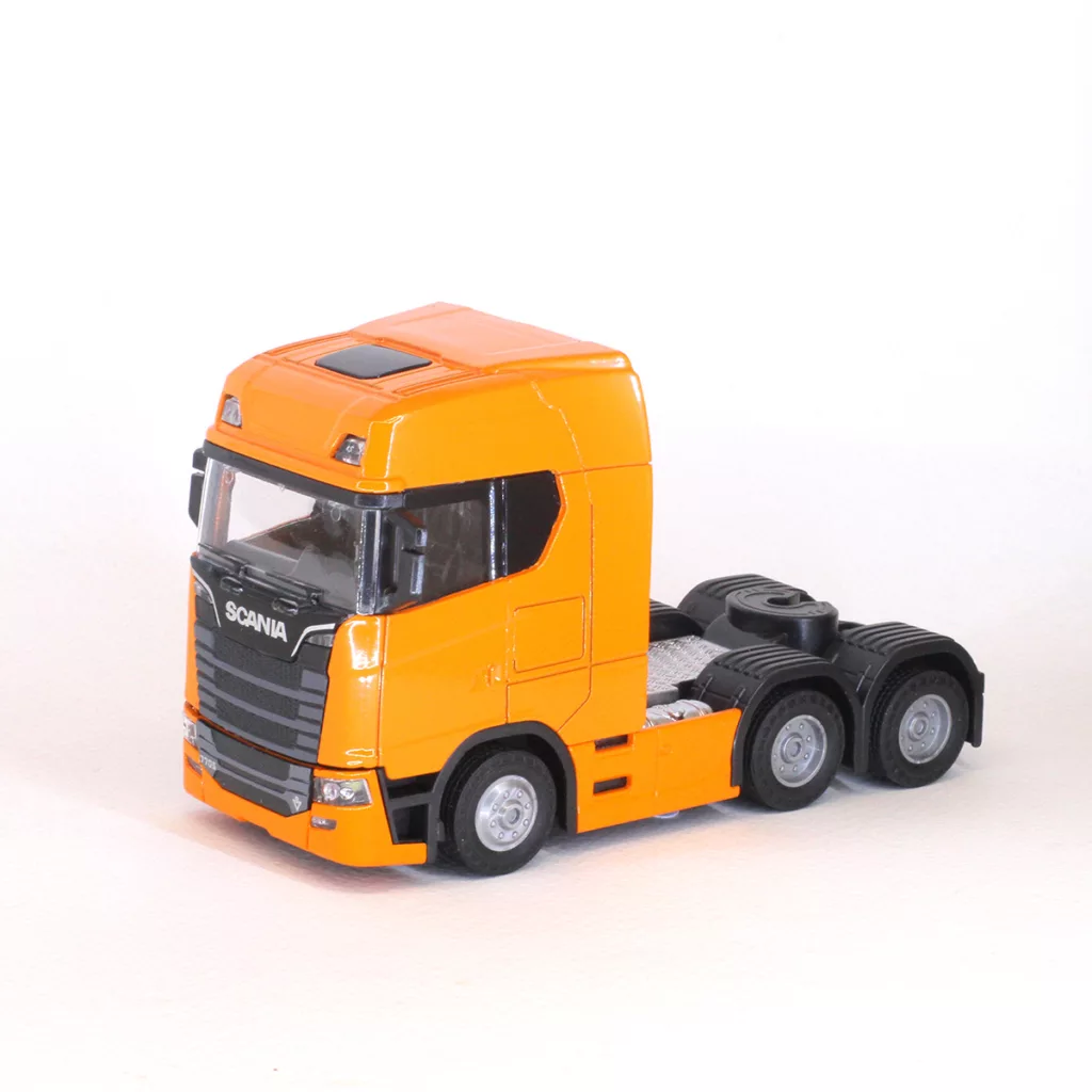 ماشین بازی مدل تریلی اسکانیا دو محور کد SCANIA
