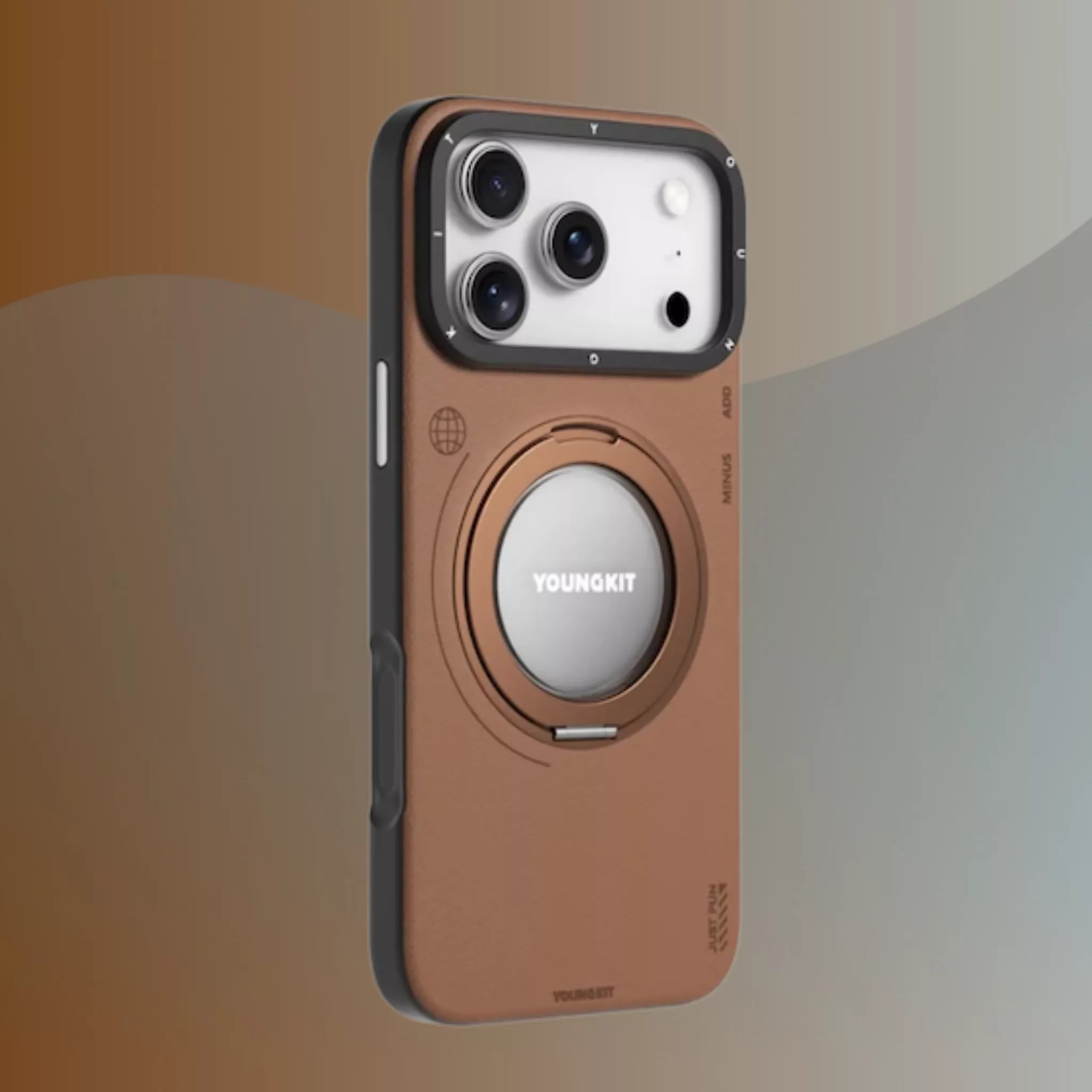 کاور یانگ کیت مدل LEATHER 360 مناسب برای گوشی موبایل اپل IPHONE 17 PROMAX