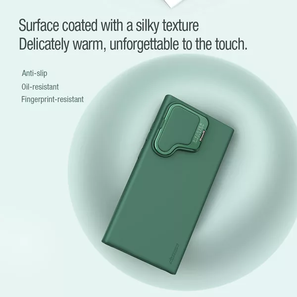 کاور نیلکین مدل CamShield Silky Prop مناسب برای گوشی موبایل سامسونگ Galaxy S24 Ultra
