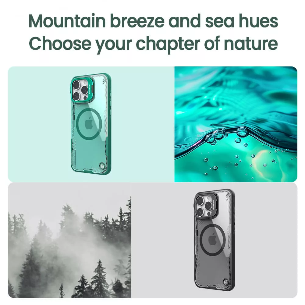 کاور نیلکین مدل Iceblade Prop Frame version Magnetic مناسب برای گوشی موبایل اپل iPhone 16 Pro