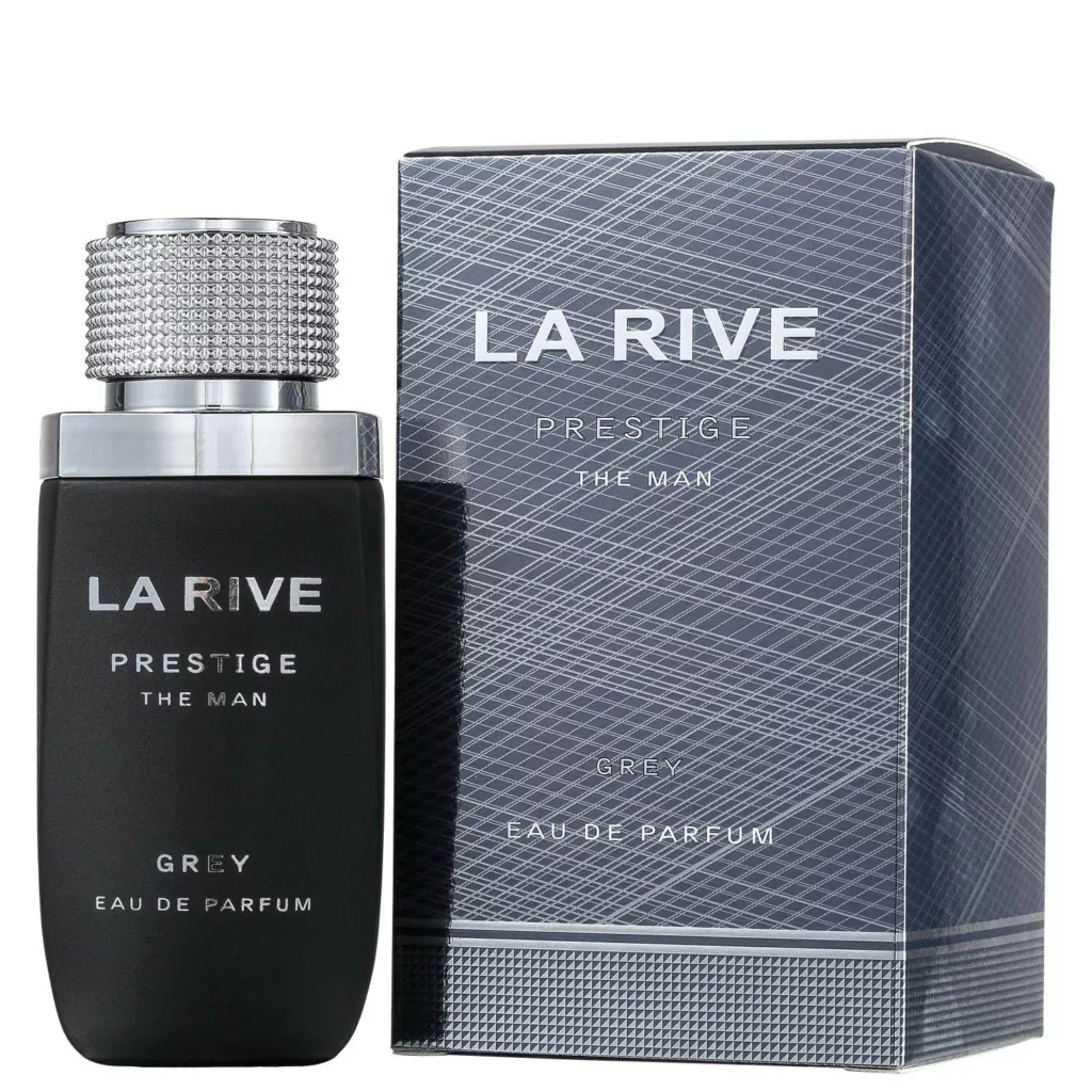 ادو پرفیوم مردانه لا ریو مدل prestige grey حجم 75 میلی لیتر