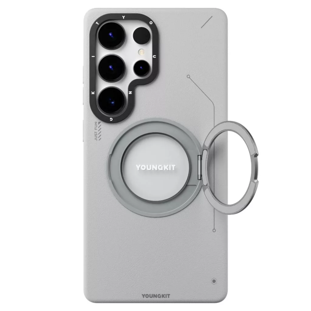 کاور یانگ کیت مدل Technology Leather Magnetic مناسب برای گوشی موبایل سامسونگ Galaxy S25 Ultra
