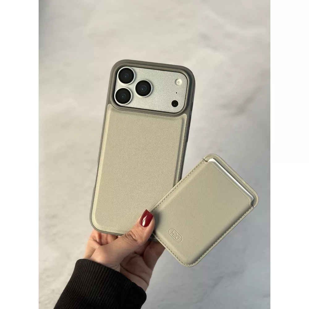 کاور اچ دی دی مدل HBC-317 مناسب برای گوشی موبایل اپل iPhone 17 Pro Max به همراه جاکارتی