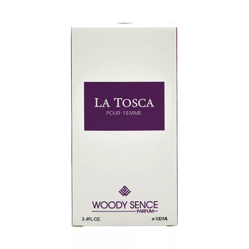 ادوپرفیوم زنانه وودی سنس مدل LA TOSCA با رایحه شیرین حجم 100 میلیلیتر