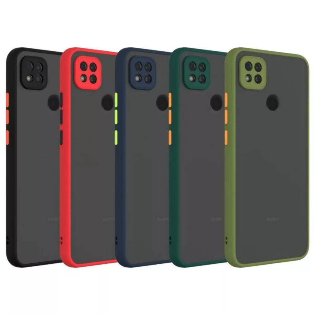 کاور مدل پشت مات ساده کد 02 مناسب باری گوشی موبایل شیائومی REDMI 9C