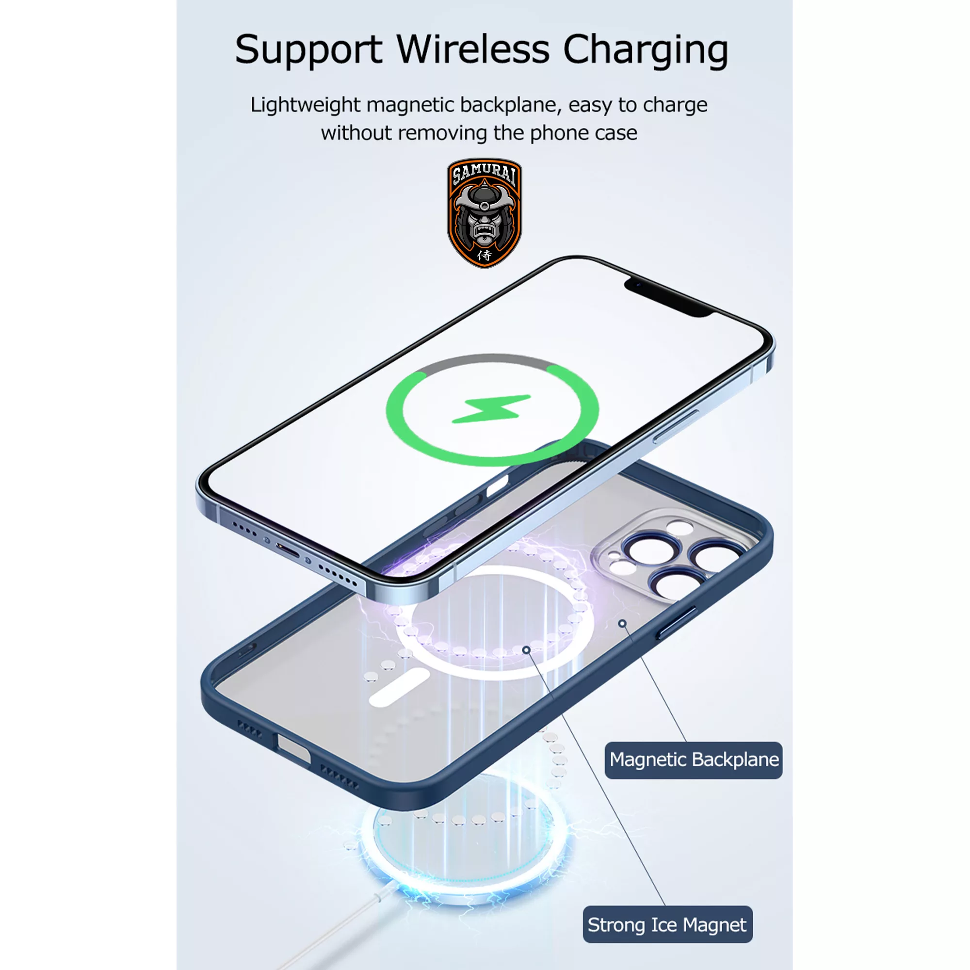 کاور سامورایی مدل Raiden مناسب برای گوشی موبایل اپل iPhone 14 Pro Max