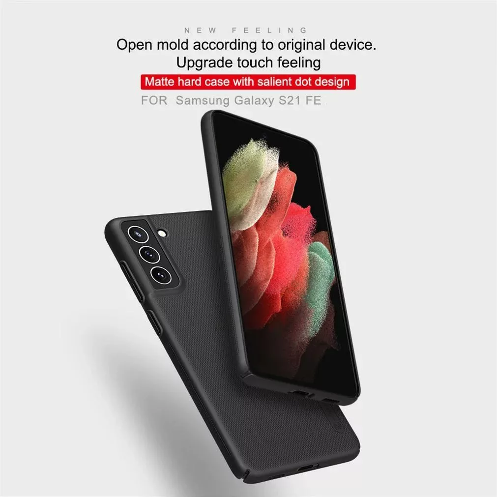 کاور نیلکین مدل Super Frosted Shield مناسب برای گوشی موبایل سامسونگ Galaxy S21 Fe