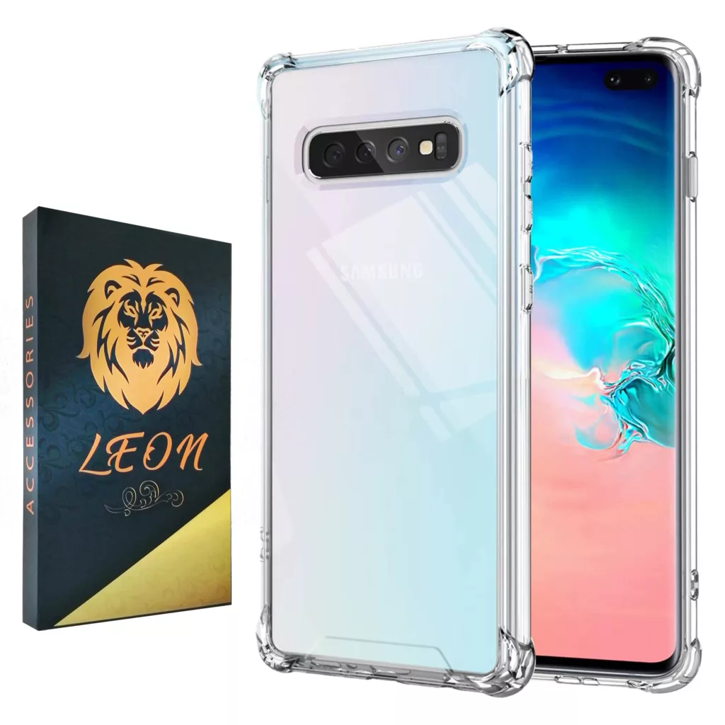 کاور لئون مدل shiny مناسب برای گوشی موبایل سامسونگ Galaxy S10 Plus