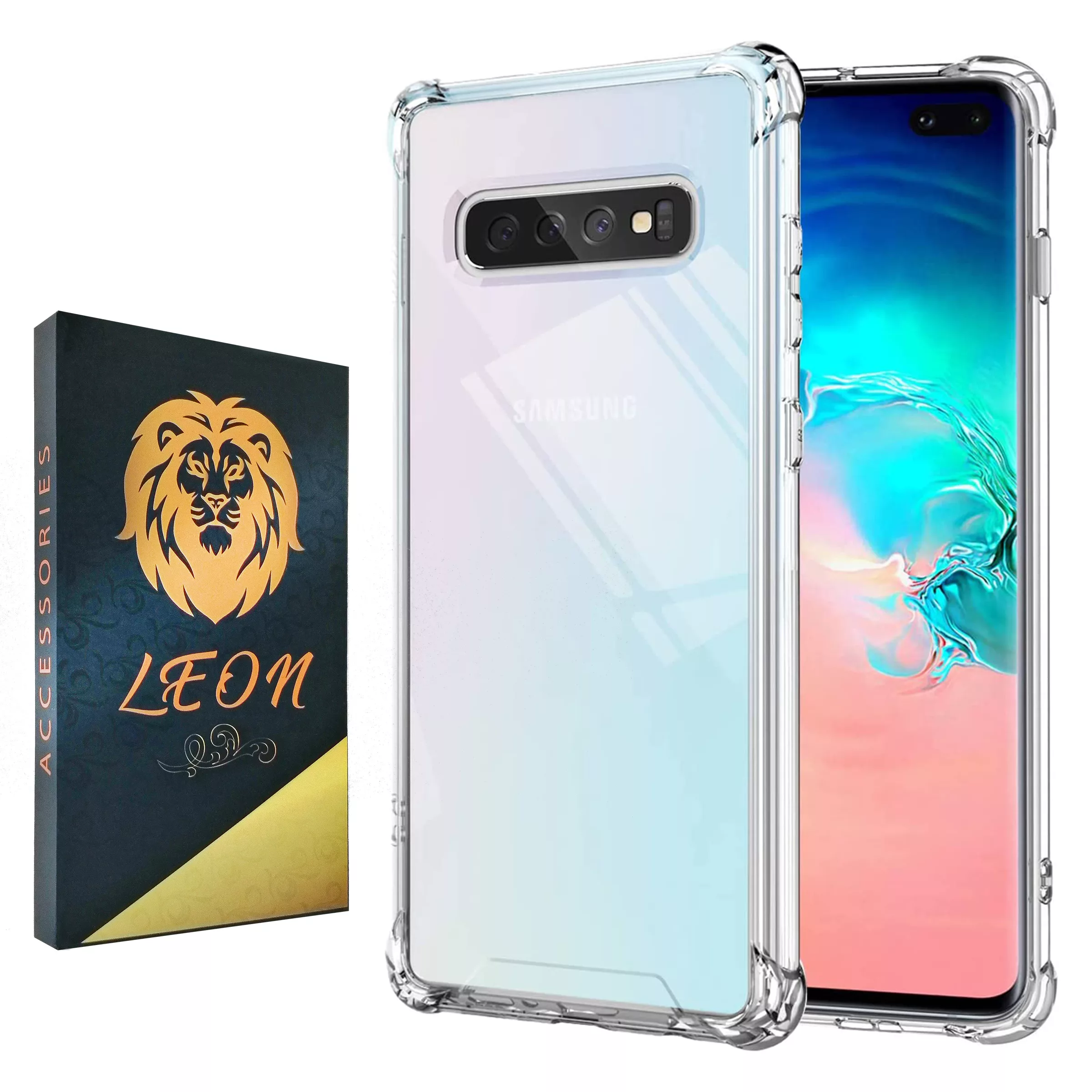کاور لئون مدل shiny مناسب برای گوشی موبایل سامسونگ Galaxy S10 Plus کاور لئون مدل shiny مناسب برای گوشی موبایل سامسونگ Galaxy S10 Plus
