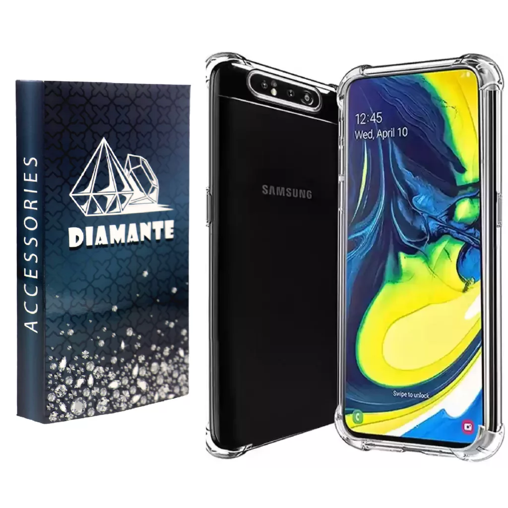 کاور دیامانته مدل Bianco Navy مناسب برای گوشی موبایل سامسونگ Galaxy A80