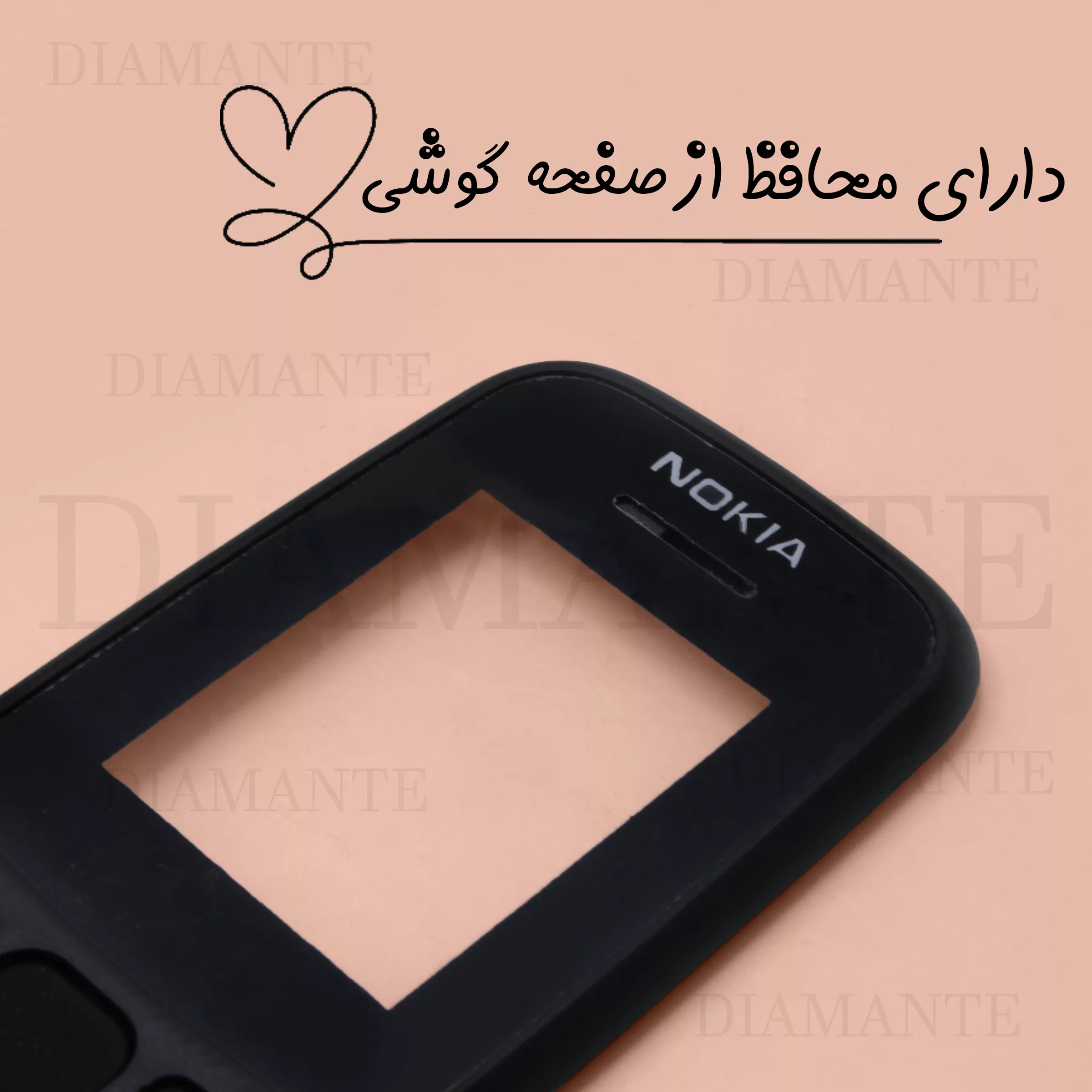 کاور دیامانته مدل Noki1059 Gn مناسب برای گوشی موبایل نوکیا 105 2019