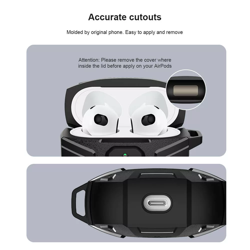 کاور نیلکین مدل Explorer Protective case مناسب برای کیس اپل ایرپاد 3