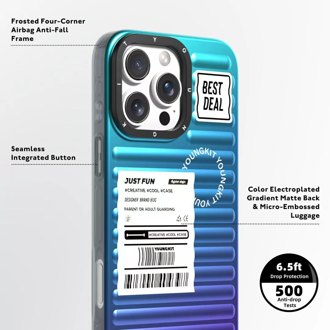 کاور یانگ کیت مدل Color-Changing Luggage مناسب برای گوشی موبایل اپل iphone 16pro
