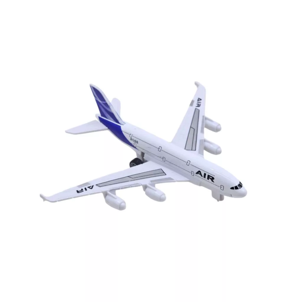 هواپیما بازی ناب سل مدل فلزی عقب کش AIR A588NAAB001