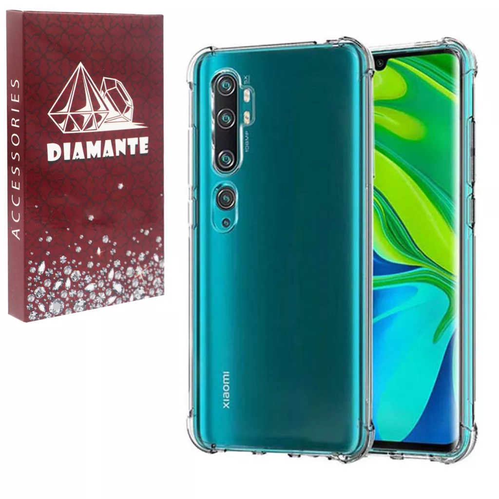 کاور دیامانته مدل ساده مناسب برای گوشی موبایل شیائومی Mi Note 10