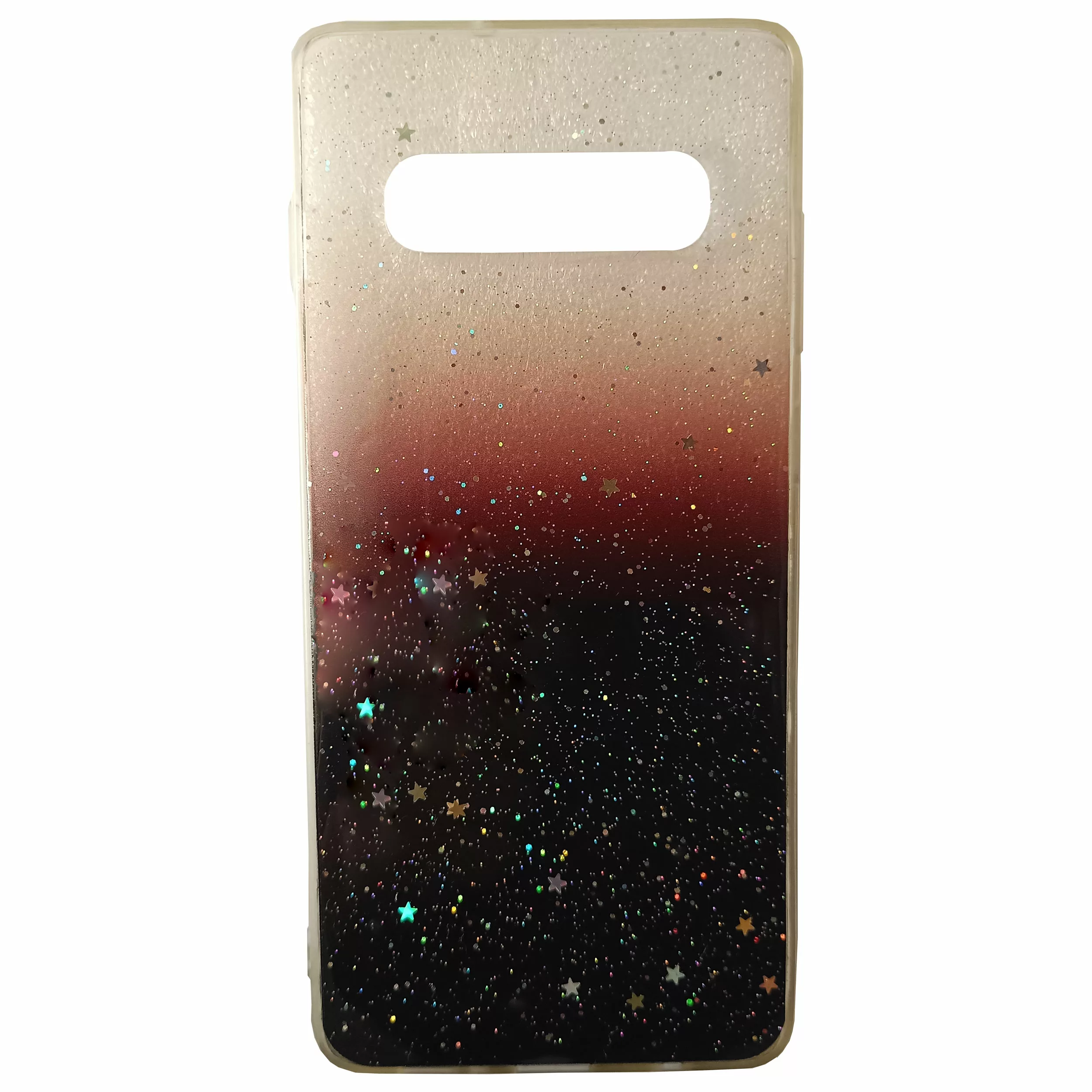 کاور مدل ژله ای کد 06 طرح شاینی مناسب برای گوشی موبایل سامسونگ Galaxy S10 Plus