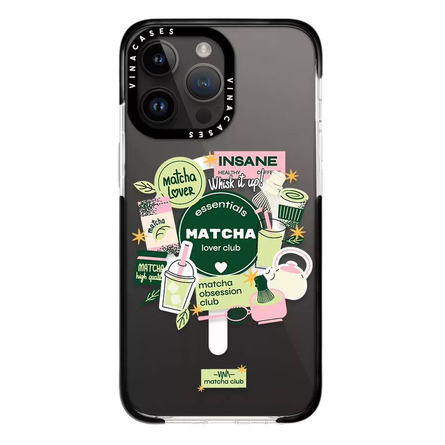 کاور ویناکیسز مدل  Matcha Club MagSafe مناسب برای گوشی موبایل اپل iphone 15 pro max