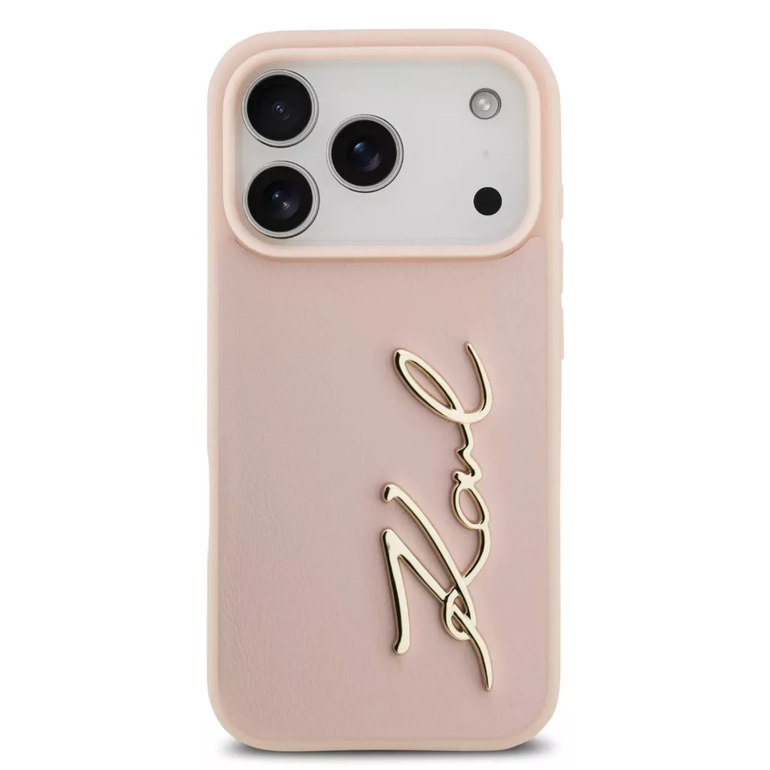 کاور کارل لاگرفلد مدل SINATURE LOGO مناسب برای گوشی موبایل اپل IPHONE 17 PROMAX