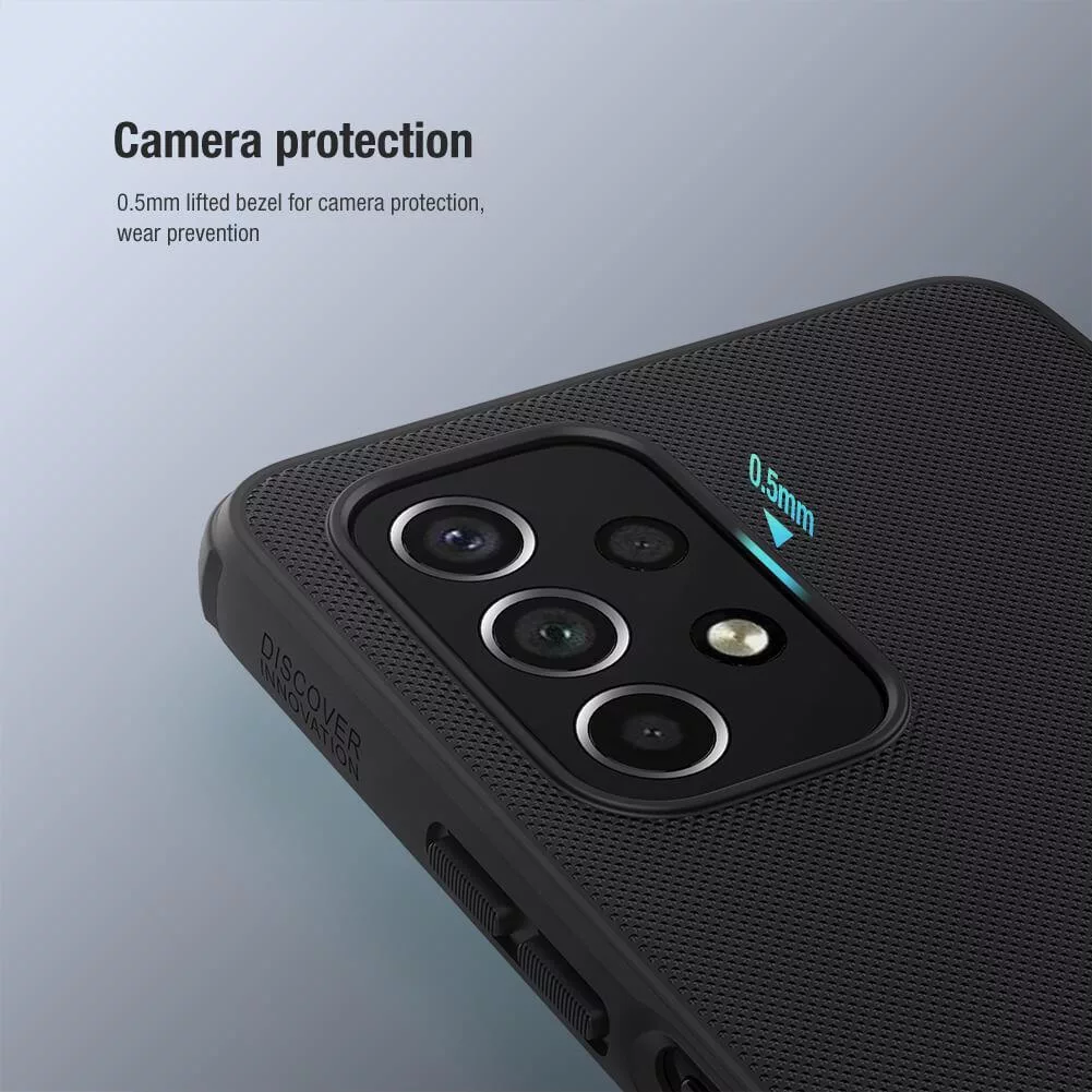 کاور نیلکین مدل Frosted Shield مناسب برای گوشی موبایل سامسونگ Galaxy A53