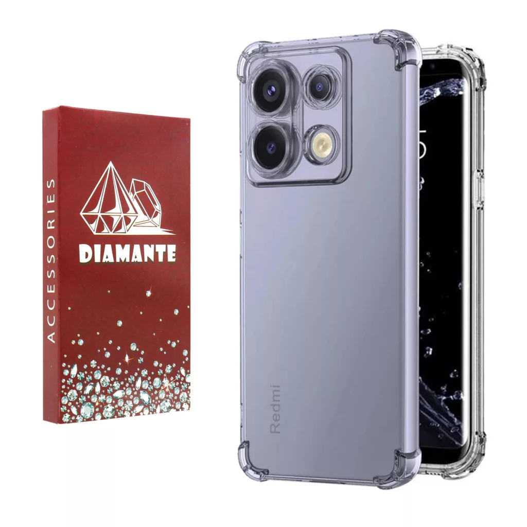 کاور دیامانته مدل Bianco Navy مناسب برای گوشی موبایل شیائومی Redmi Note 14S