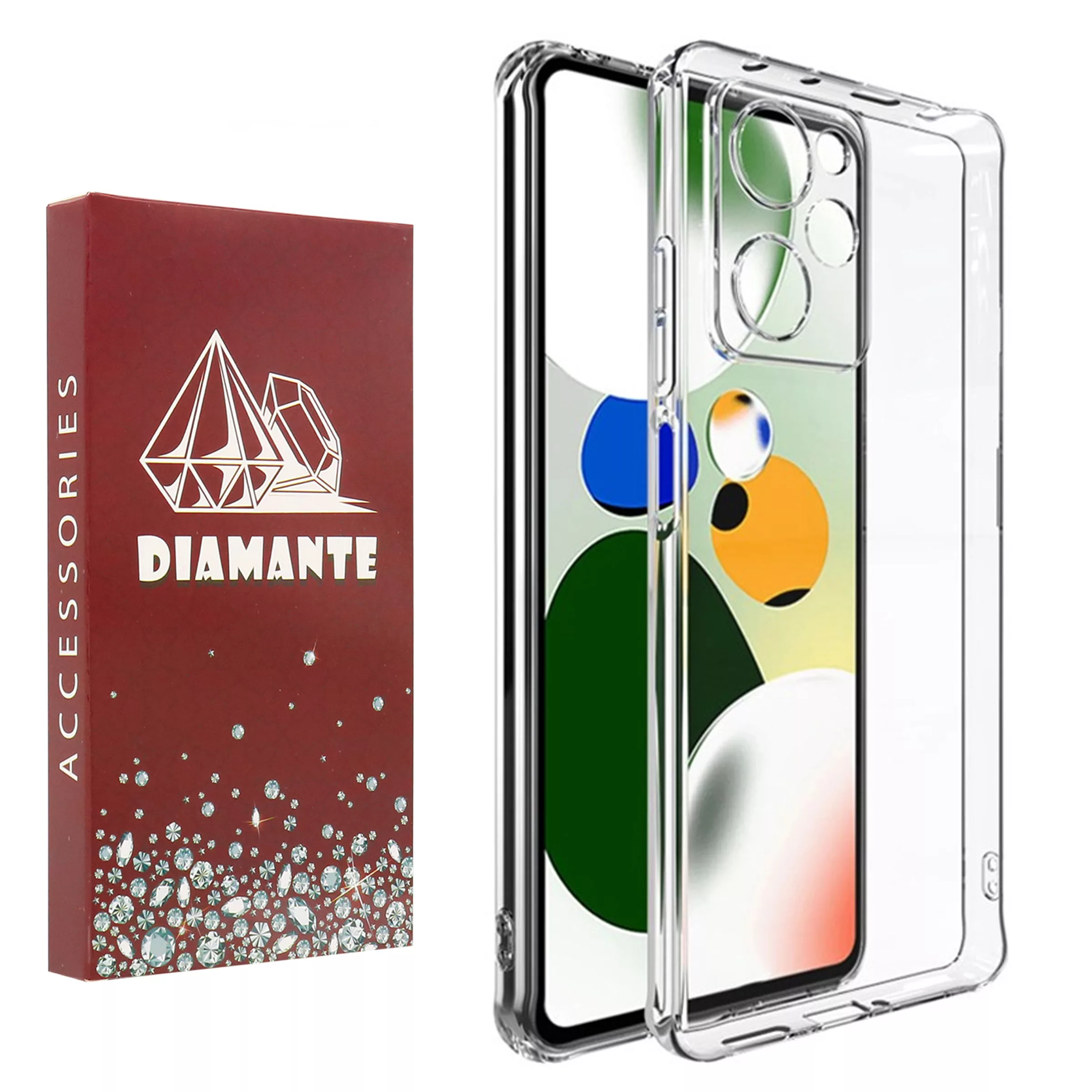 کاور دیامانته مدل Shiny Ros مناسب برای گوشی موبایل شیائومی Poco X5 Pro