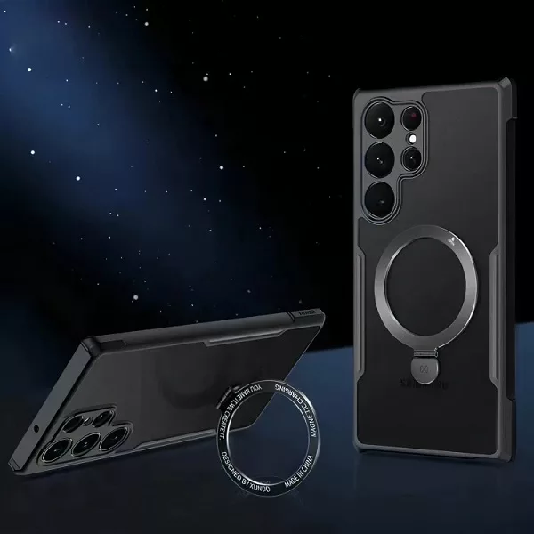 کاور ژاند مدل Magnetic Holder مناسب برای گوشی موبایل سامسونگ Galaxy S24 Ultra
