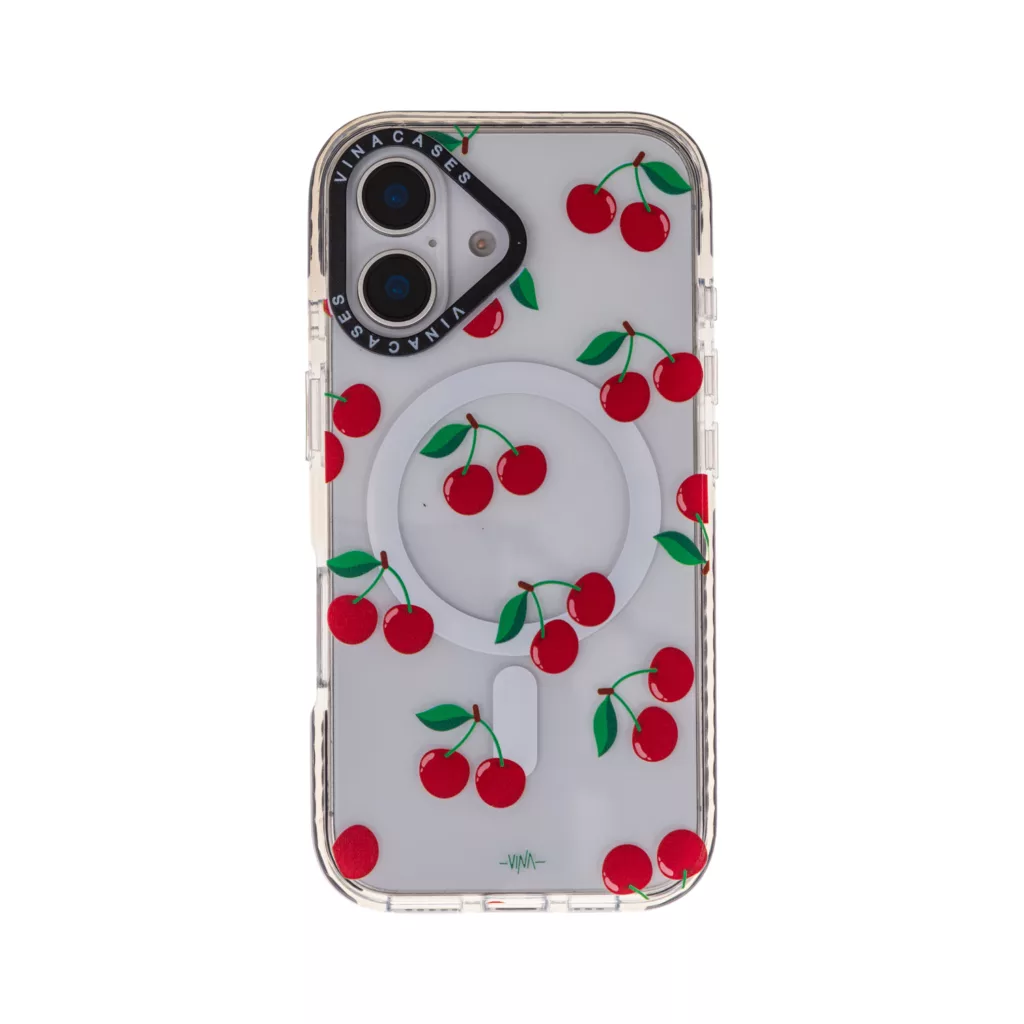 کاور ویناکیسز مدل Sweet cherry MagSafe مناسب برای گوشی موبایل اپل iphone 16