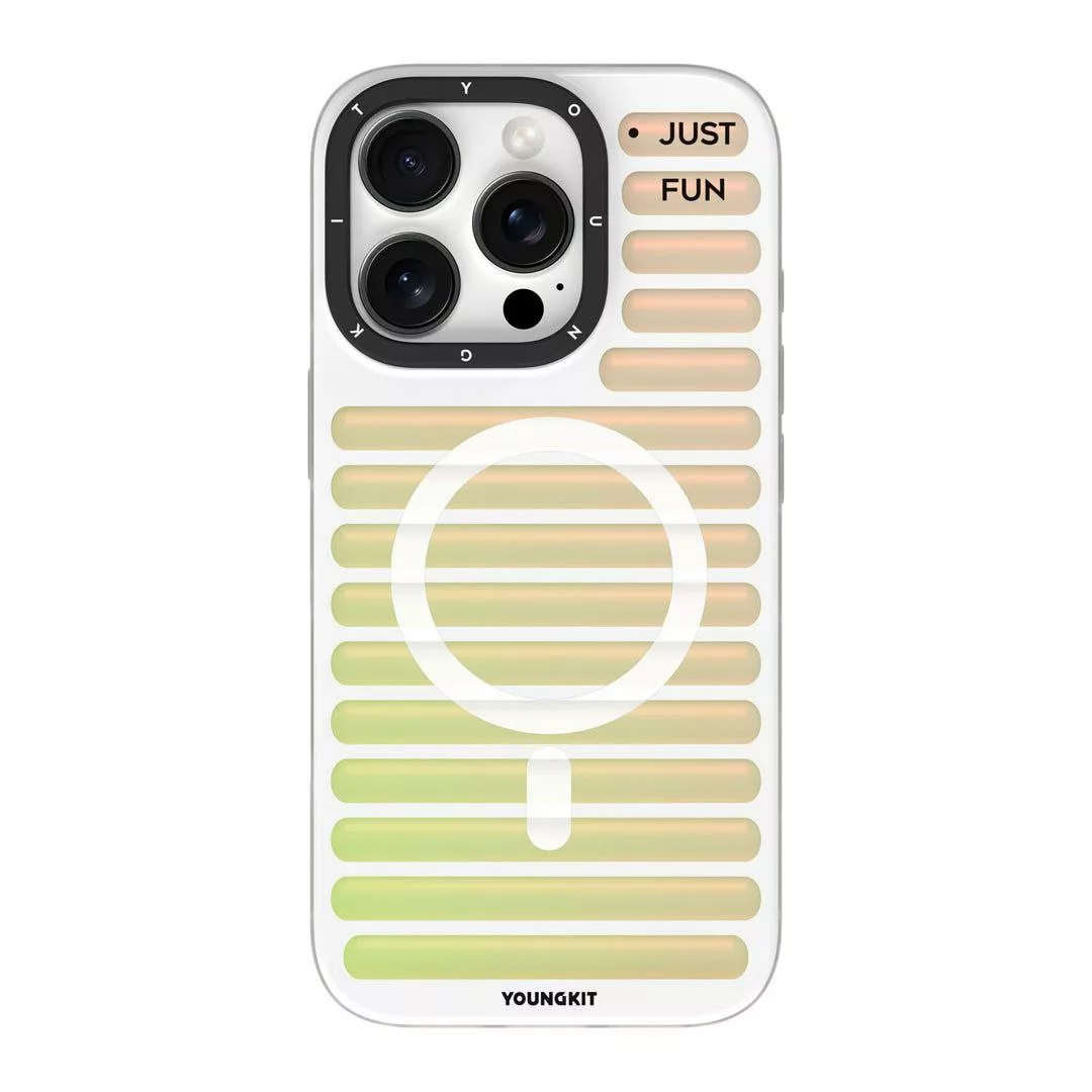 کاور یانگ کیت مدل 03-Color-Changing Luggage مناسب برای گوشی موبایل اپل iphone 16pro