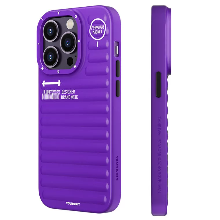 کاور یانگ کیت مدل پافری کد True Color مناسب برای گوشی موبایل اپل iPhone 15 pro