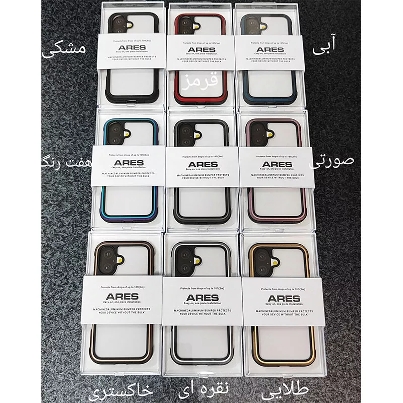 کاور کی-زد دوو مدل Ares مناسب برای گوشی موبایل اپل iPhone 16 Pro