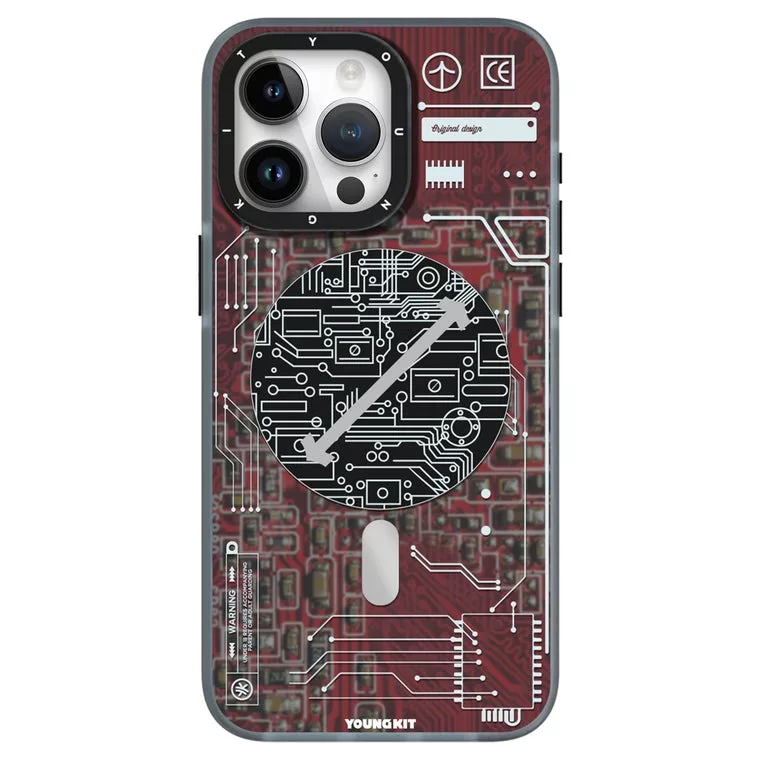 کاور یانگ کیت مدل Futuristic Circuit مناسب برای گوشی موبایل اپل iphone 13 pro max