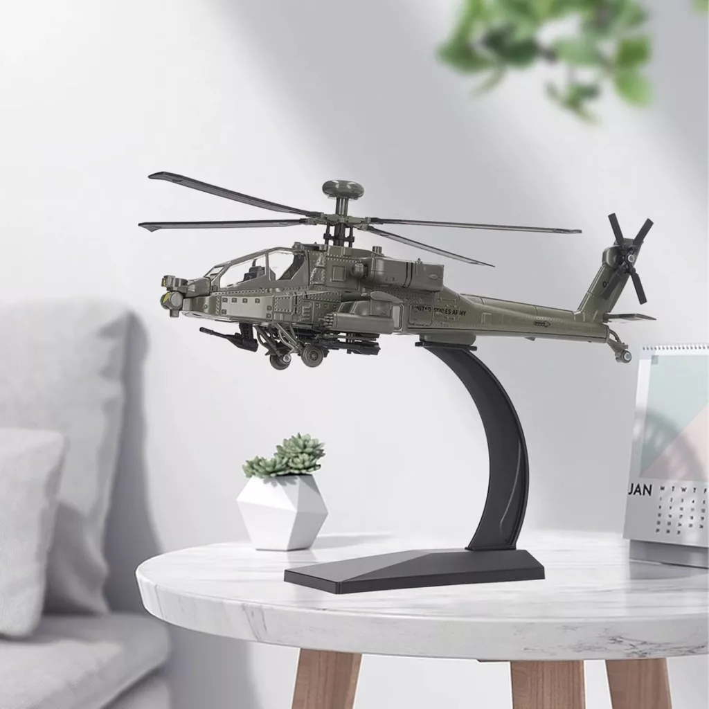 ماکت هلیکوپتر مدل آپاچی طرح Boeing AH-64 Apache