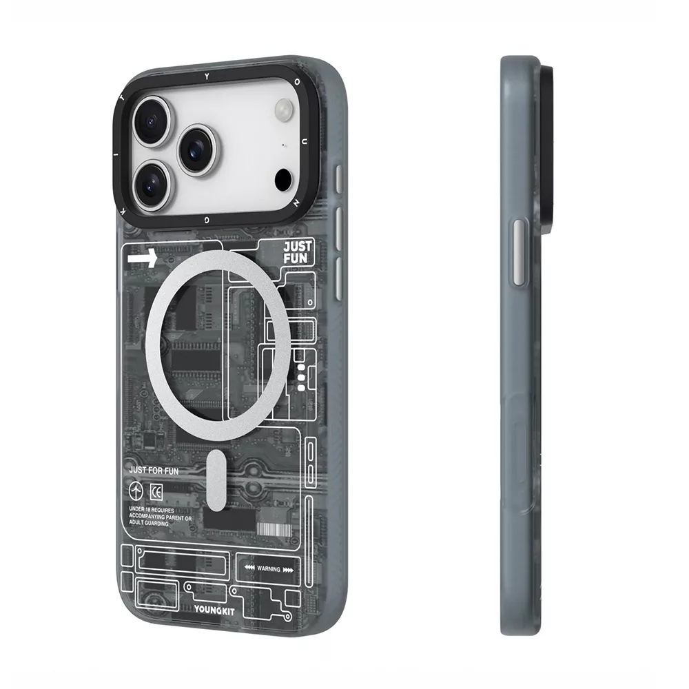 کاور یانگ کیت مدل Technology Futuristic مناسب برای گوشی موبایل اپل iphone 17 promax