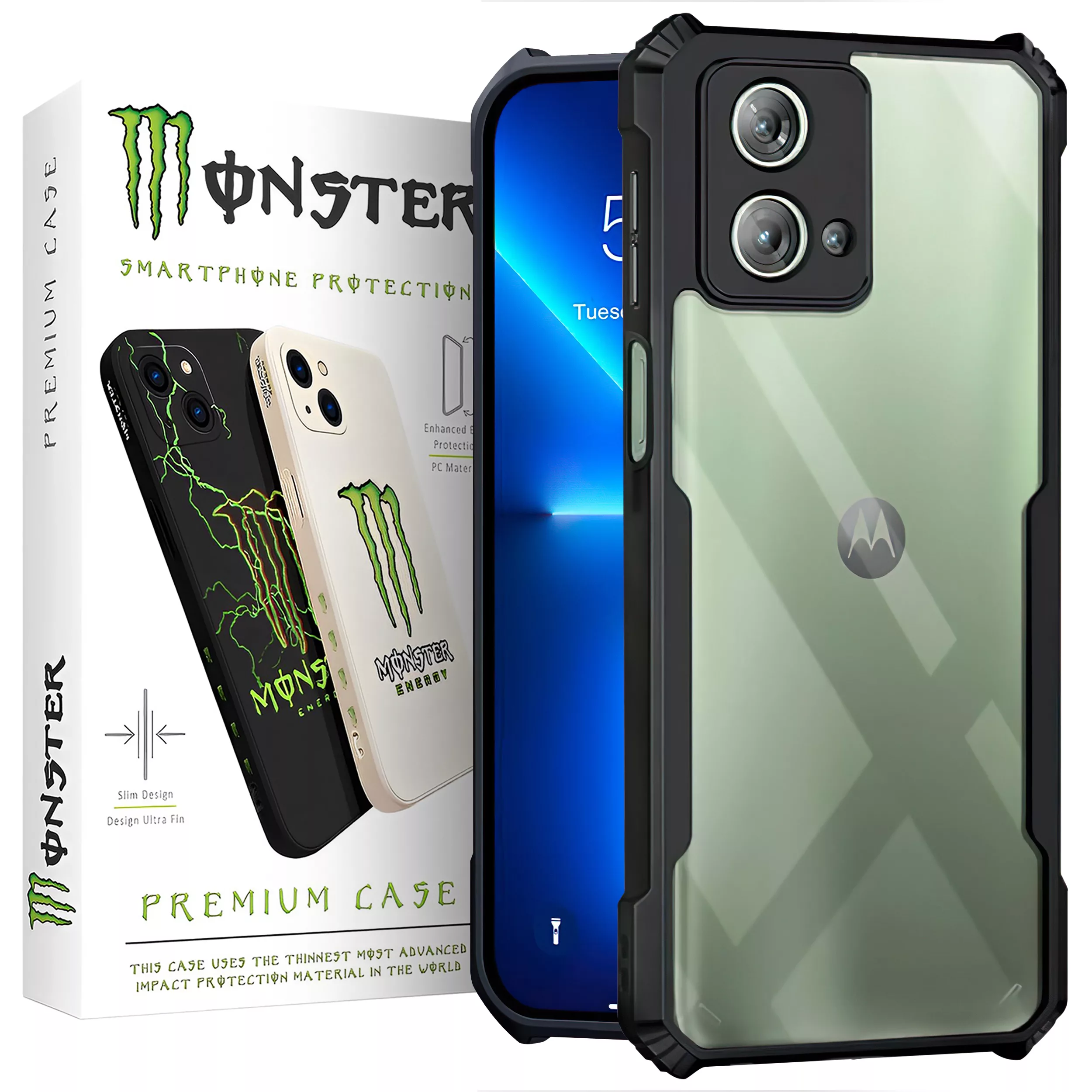 کاور مانستر مدل TNT مناسب برای گوشی موبایل موتورولا Moto G84