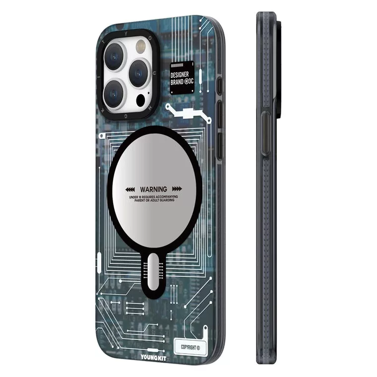 کاور یانگ کیت مدل Futuristic Circuit مناسب برای گوشی موبایل اپل iphone 13 pro max