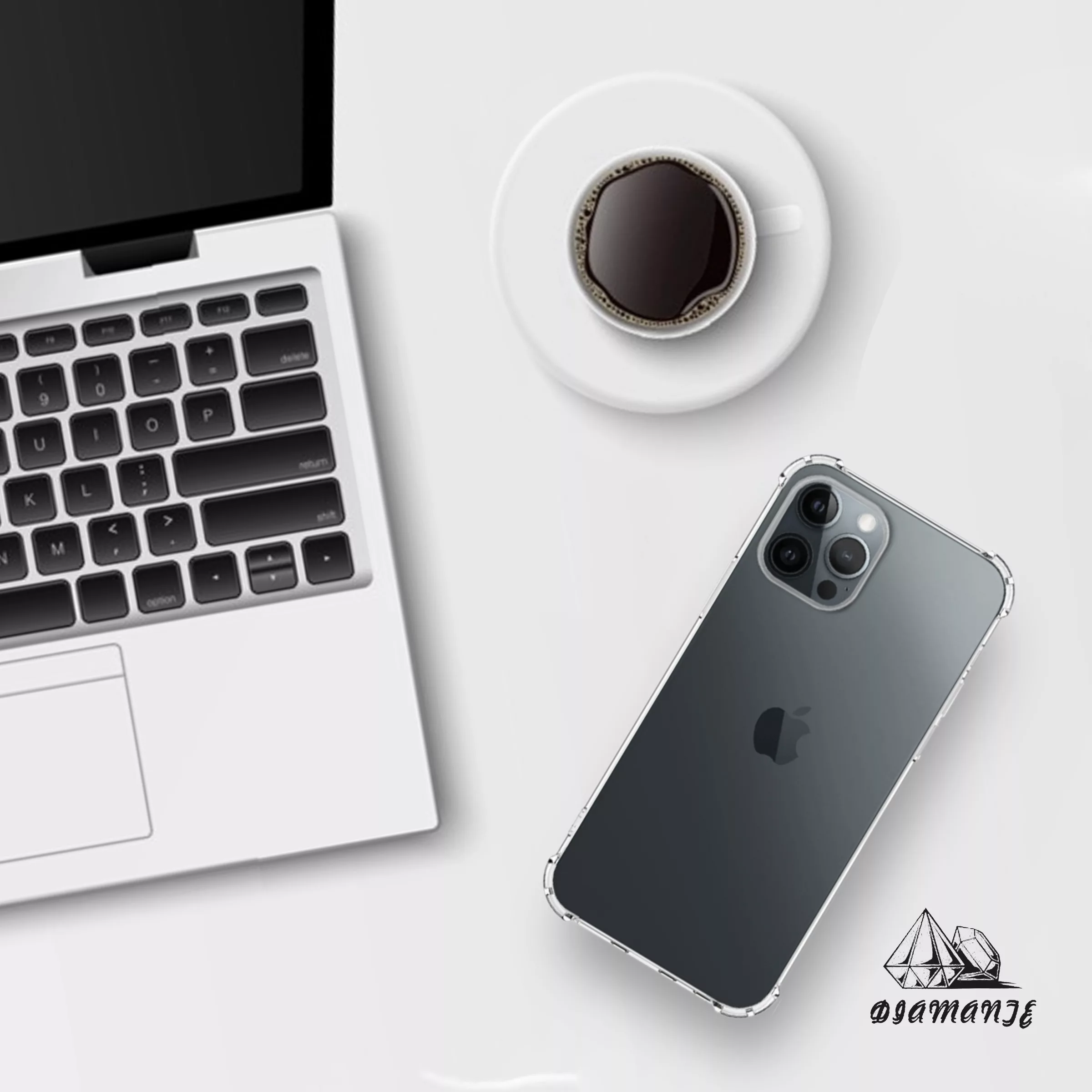 کاور دیامانته مدل Bianco Navy مناسب برای گوشی موبایل سامسونگ Galaxy A55