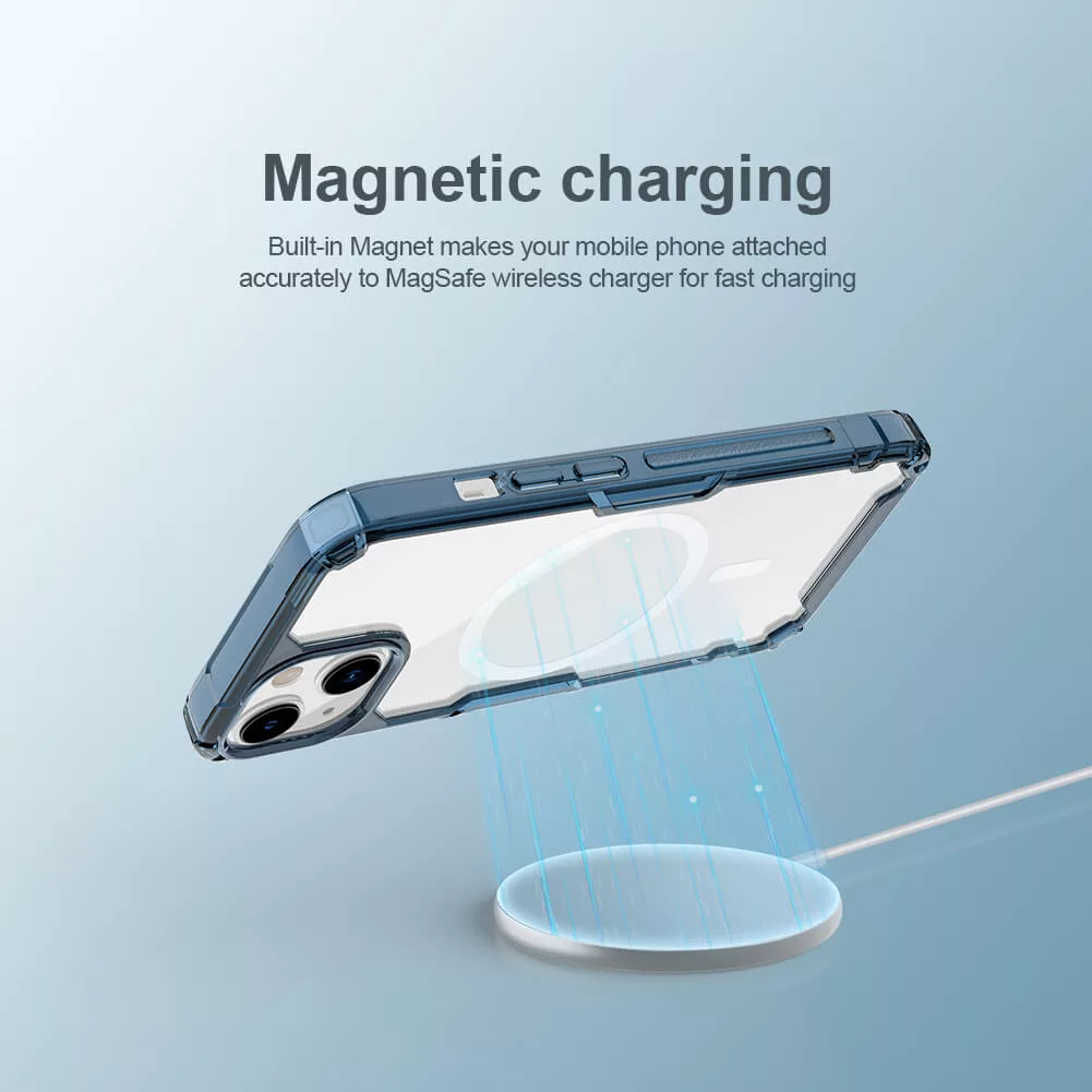 کاور نیلکین مدل Nature TPU Pro Magnetic مناسب برای گوشی موبایل اپل iphone 13