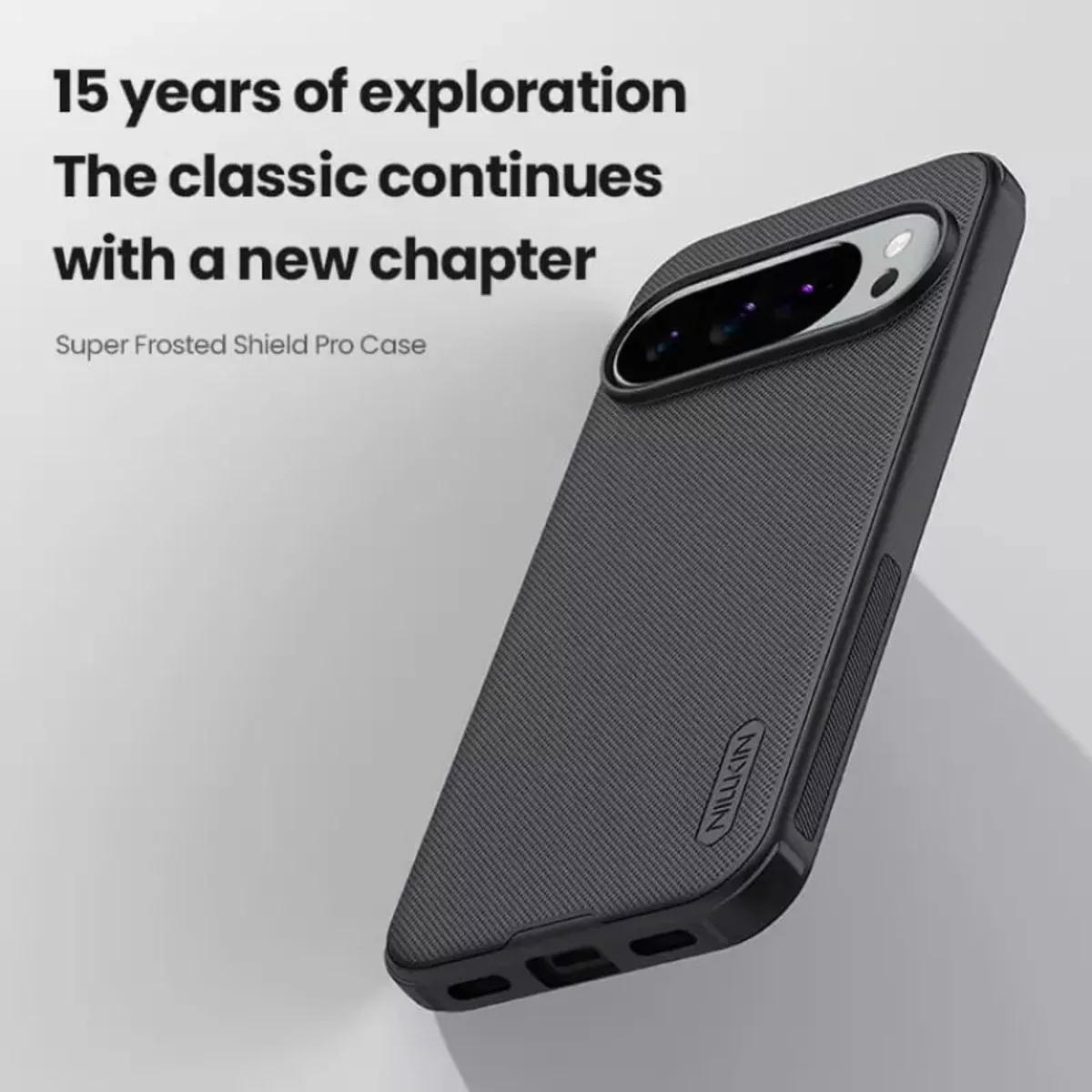 کاور نیلکین مدل Super Frosted Shield Pro مناسب برای گوشی موبایل گوگل Pixel 10 Pro XL