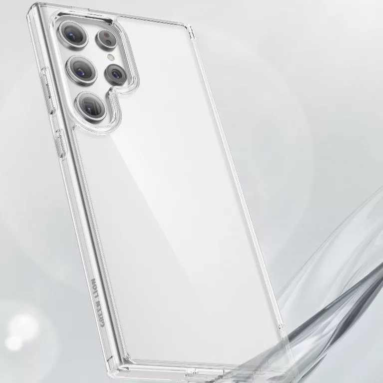 کاور گرین لاین مدل Crystal Clear Case مناسب برای گوشی موبایل سامسونگ Galaxy S24 Ultra