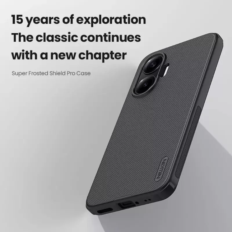 کاور نیلکین مدل Super Frosted Shield Pro مناسب برای گوشی موبایل شیائومی Poco F7