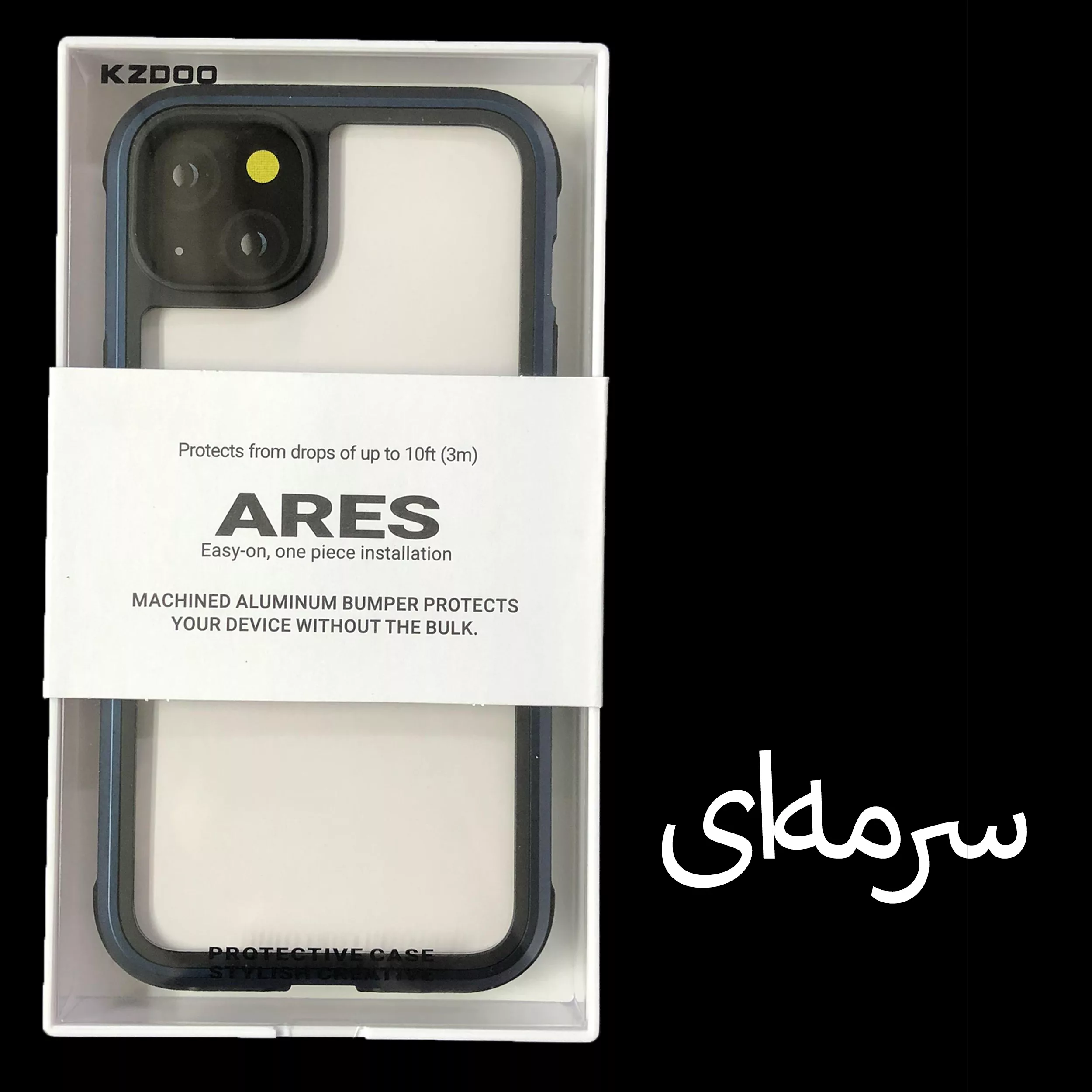 کاور کی-زد دوو مدل ARES مناسب برای گوشی موبایل اپل iphone 14 / 13