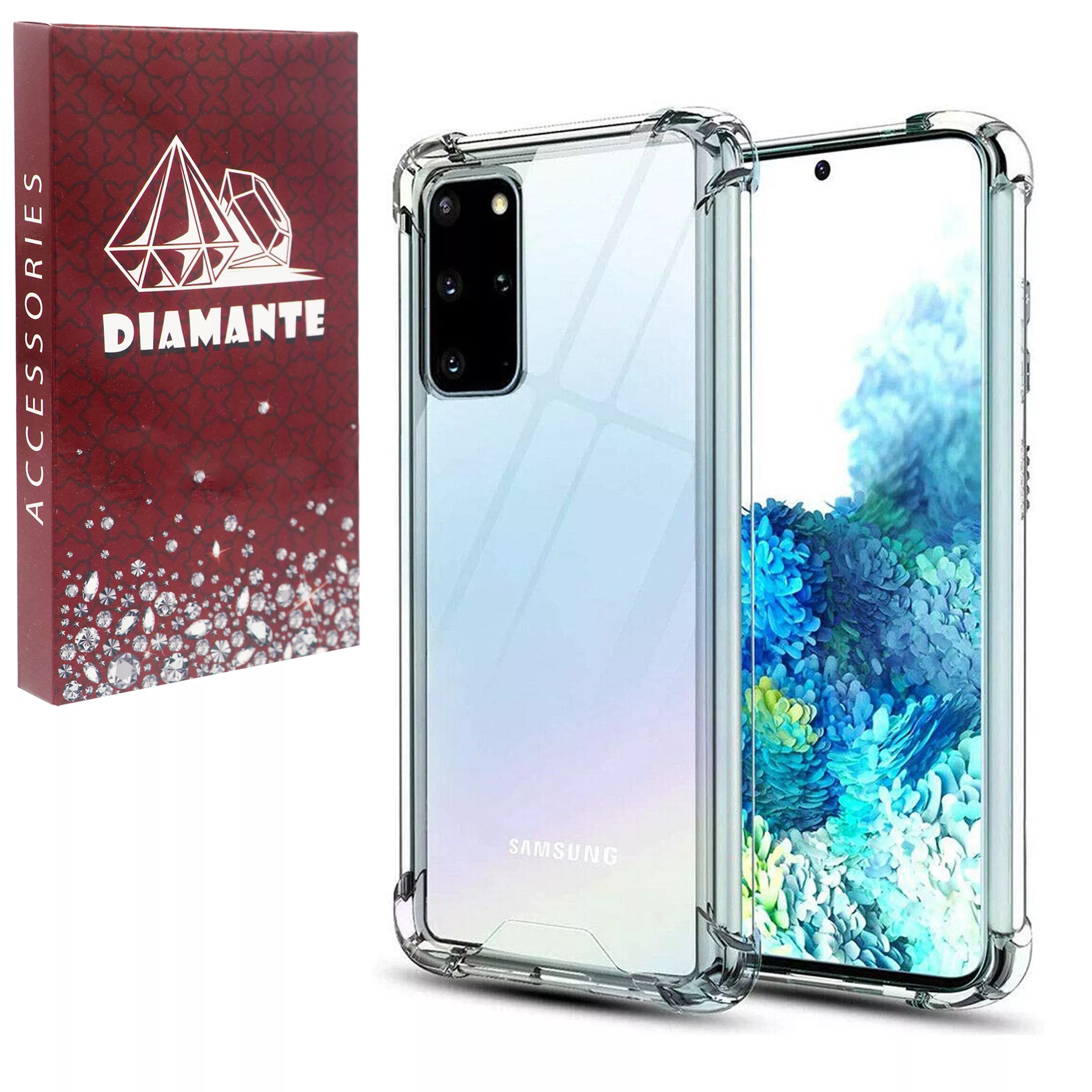 کاور دیامانته مدل بی رنگ مناسب برای گوشی موبایل سامسونگ Galaxy S20 Plus کاور دیامانته مدل بی رنگ مناسب برای گوشی موبایل سامسونگ Galaxy S20 Plus