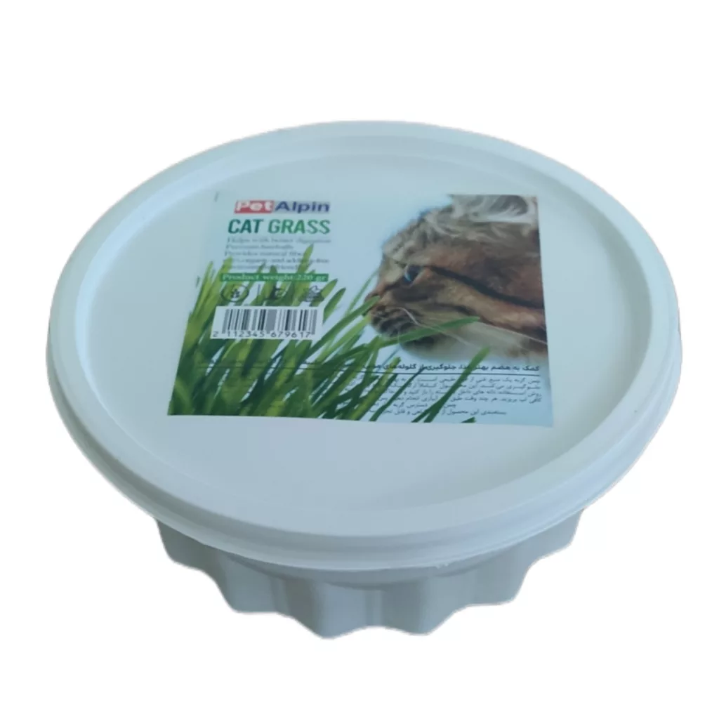 علف گربه پت آلپین مدل catnip وزن 220 گرم