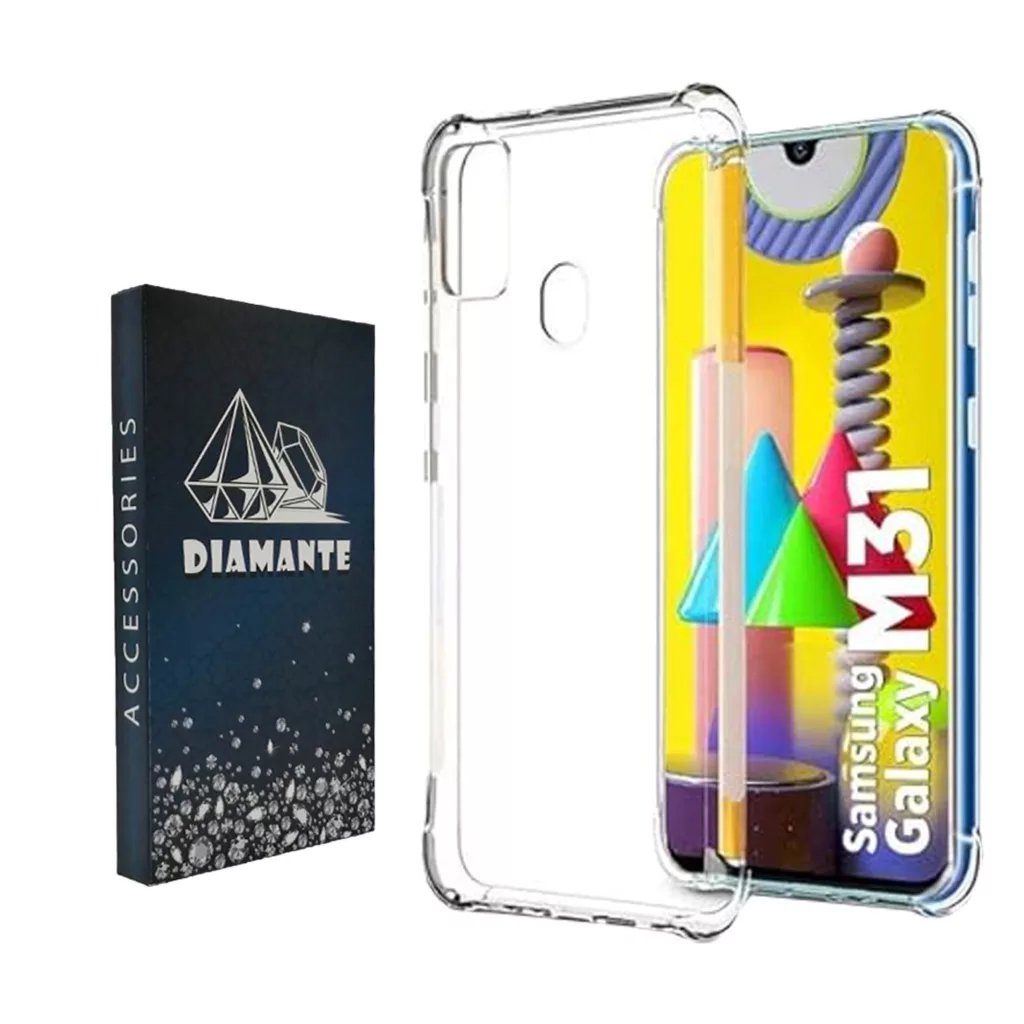 کاور دیامانته مدل Bianco Navy مناسب برای گوشی موبایل سامسونگ Galaxy M31